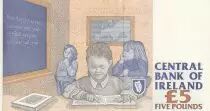 Ireland 5 Pounds - Catherine Mc Auley - Students - 1999 - Série RTM - P.75a