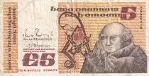 Ireland 5 Pounds - John Scotus Eriugena - 1992 - F - P.71e