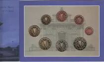 Ireland Proof set 8 coins - 1 c to 2 Euros -  2003 - folder used