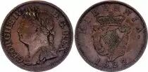 Irlanda 1/2 Penny Georges IV - 1822 - KM.150 - VF