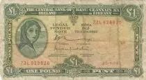 Irlanda 1 pound - Lady Lavery - 1976