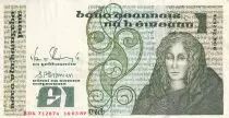 Irlanda 1 Pound - Queen Medb  - 1989 - Serial BDK - P.70d