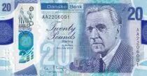 Irlanda del Nord 100 Francs - James Ensor - ND (1995-2001) - P.147