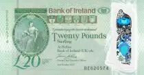 Irlanda del Nord 20 Pounds Distillery Bushmills - Polymer 2017 (2019) - UNC