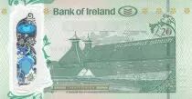 Irlanda del Nord 20 Pounds Distillery Bushmills - Polymer 2017 (2019) - UNC