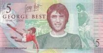 Irlanda del Nord 5 Pounds - George Best - 2006 - GB series