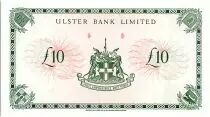 Irlanda del Norte 10 Pounds Ulster Bank - 1989 - P.327 d