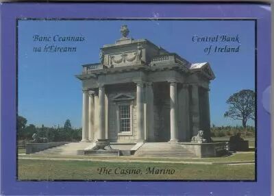 Irlanda Proof set 8 coins - 1 c to 2 Euros -  2003 - folder used