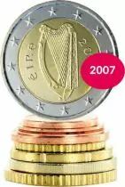 Irlanda Set 8 coins  - 1 c to 2 Euros - 2007
