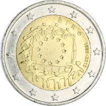 Irlande 2 Euros Commémo. IRLANDE 2015 - 30 ans du drapeau européen