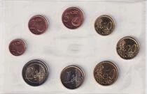 Irlande Coffret BU Euro - 1 centime &agrave; 2 euros - 2005