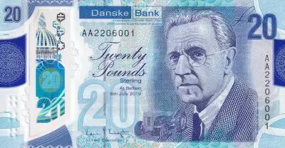 Irlande du Nord 20 Pounds - H. Ferguson - City Hall - 2019 - S�rie AA - P.NEW
