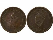 Irlande George III - 1/2 Penny - 1805 Soho