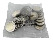 Irlande Sachet de 25 Pi&egrave;ces de 2 Euros Comm&eacute;mo. UNC IRLANDE 2022 - 35 ans du Programme ERASMUS