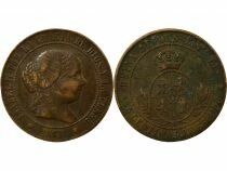 Isabella - 5 Centimos - 1868 Barcelona