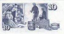 Island 10 Kronur - A. Jonsson - Old household scene - ND (1981) - P.48
