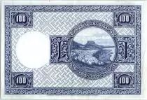 Island 100 Kronur, J. Sigurdsson  - Herd of sheep  - 19(43-57) - P.35 a