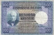 Island 100 Kronur J. Sigurdsson - Flock of sheep - 1943 - C0.910.743