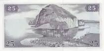 Island 25 Kronur - M. Stephensen - 1957