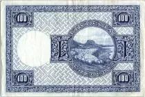 Islanda 100 Kronur, J. Sigurdsson - Herd of sheep - 1946