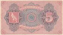 Islanda 5 Kronur Geyser - 1920 - UNC - P.15r