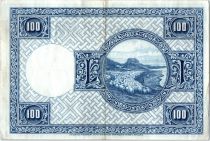 Islande 100 Kronur,  J. Sigurdsson  - Moutons  - 1946  - P.35 a