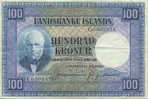 Islande 100 Kronur J. Sigurdsson - Moutons
