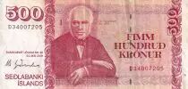 Islande 500 Kronur - Jon Sigurdsson - 2001 - P.58