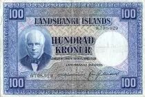 Islandia 100 Kronur J. Sigurdsson - Moutons - 19(43-57)