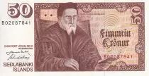 Islandia 50 Kronur - Guthbranthur Thorlaksson - 1961 - Letter B - P.49