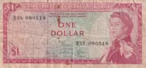 Islas del Caribe 1 Dollar, Elizabeth II - 1965 - P.13d - f