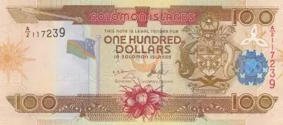 Islas Salom�n 100 Dollars - Arms - Coconuts - 2006 - P.30a