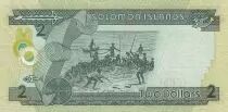 Islas Salom&oacute;n 2 Dollars - Arms - Traditional fishing - ND (1997) - P.18
