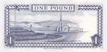 Isle of Man 1 Pound - Elizabeth II - Tynwald Hill  - ND (1983) - UNC - P.40c