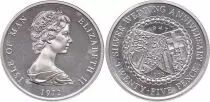 Isle of Man 25 Pence - Elizabeth II - Silver wedding - 1947-1972 - Silver