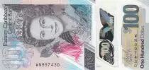 Isole dei Caraibi 100 Dollars Elizabeth II - Polymer - 2019 - UNC