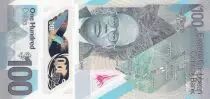 Isole dei Caraibi 100 Pounds - Elizabeth II - Sir Arthur Lewis - Polymer - 2019  - P.NEW