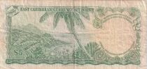 Isole dei Caraibi 5 Dollars - Elisabeth II - Letter G - 1965 - Series D19