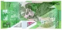Isole dei Caraibi 5 Dollars - Elizabeth II - Amiral\'s house - Saint Vincent (V) - 2003