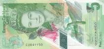 Isole dei Caraibi 5 Dollars Elizabeth II - Polymer - 2021 - UNC