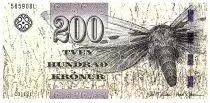 Isole Faroe 200 Kronur - Moth - View from Vagum - 2011 - P.31