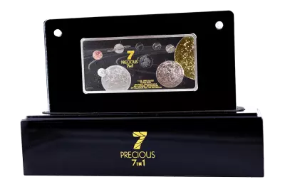 Isole Solomon 10 Dollars Solar System - 7 in 1 - Precious metal - 2014