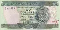 Isole Solomon 2 Dollars - Arms - Traditional fishing - 1997 - UNC - P.18