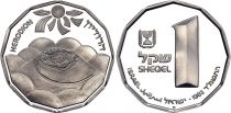Israël 1 Sheqel - Herodion - 1983 - Argent - Frappe BE