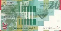 Israel 20 New Sheqel - Moshe Sharett - 1998 - AU - P.59a