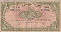 Israele 1 Pound Bank Leumi Le-Israel - 1952  - Q118899