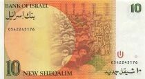 Israele 10 New Sheqalim - Golda Meir - 1987 - P.53
