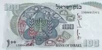 Israele 100 Lirot - Theodor Herzl - Menorah - 1968 - P.37a