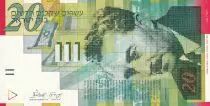 Israele 20 New Sheqel - Moshe Sharett - 1998 - AU - P.59a