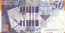 Israele 50 New Sheqel - Moshe Sharett - 1998 - VF to XF - P.60a